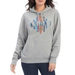 Ariat Women's REAL Beartooth Hoodie -Wrangler || Ariat || ROPER Sales Store AIL 10041632 front