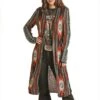 Rock & Roll Cowgirl Women's Aztec Duster