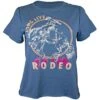 Cruel Denim Women's Long Live Rodeo Graphic Cropped T-Shirt