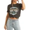 Dale Brisby Women's Pow Pow Graphic T-Shirt -Wrangler || Ariat || ROPER Sales Store dale brisby women s pow pow graphic t shirt