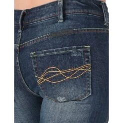 Cowgirl Tuff Women's Tear It Up Bootcut Jeans -Wrangler || Ariat || ROPER Sales Store img13651 cowgirl tuff women s tear it up bootcut jeans