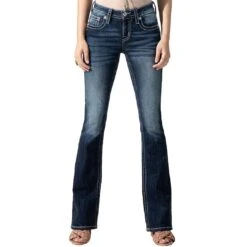 Miss Me Women's Aztec Glitz Bootcut Jeans 8 Miss Me Women's Aztec Glitz Bootcut Jeans -Wrangler || Ariat || ROPER Sales Store img15044 miss me women s aztec glitz bootcut jeans