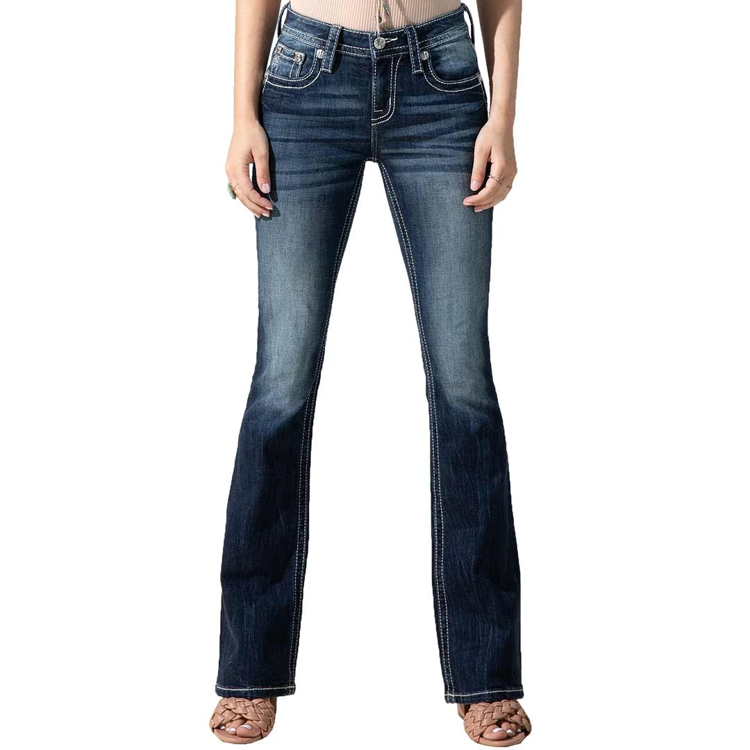 Miss Me Women's Aztec Glitz Bootcut Jeans 5 Miss Me Women's Aztec Glitz Bootcut Jeans - Image 3