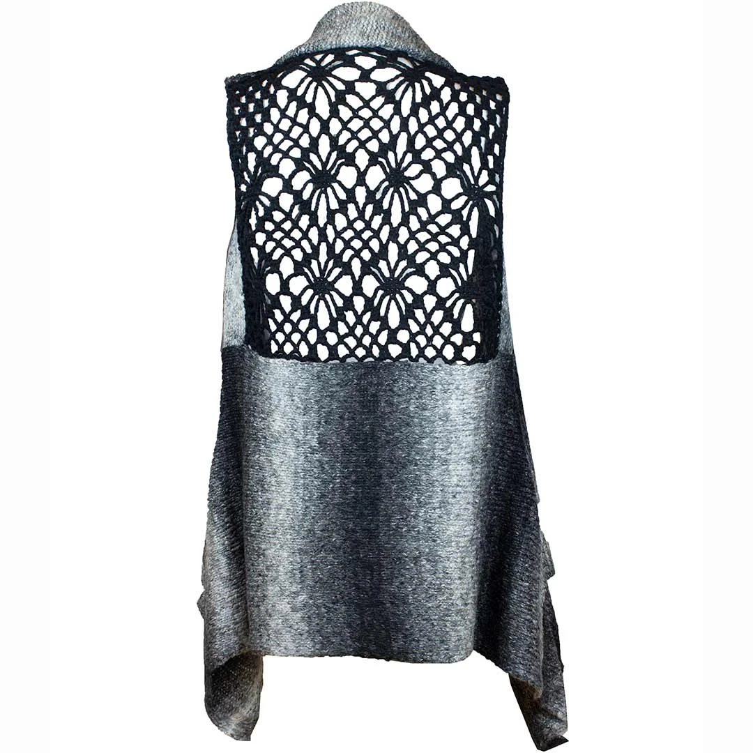 Papa Fashions Women's Crochet Back Vest 4 Papa Fashions Women's Crochet Back Vest - Image 2