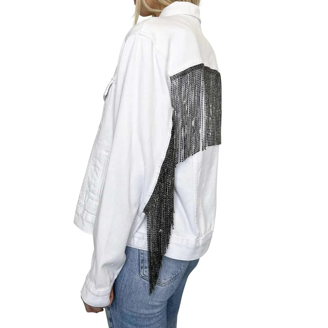 Daniel X Diamond Women's Blake Jean Jacket 5 Daniel X Diamond Women's Blake Jean Jacket - Image 3