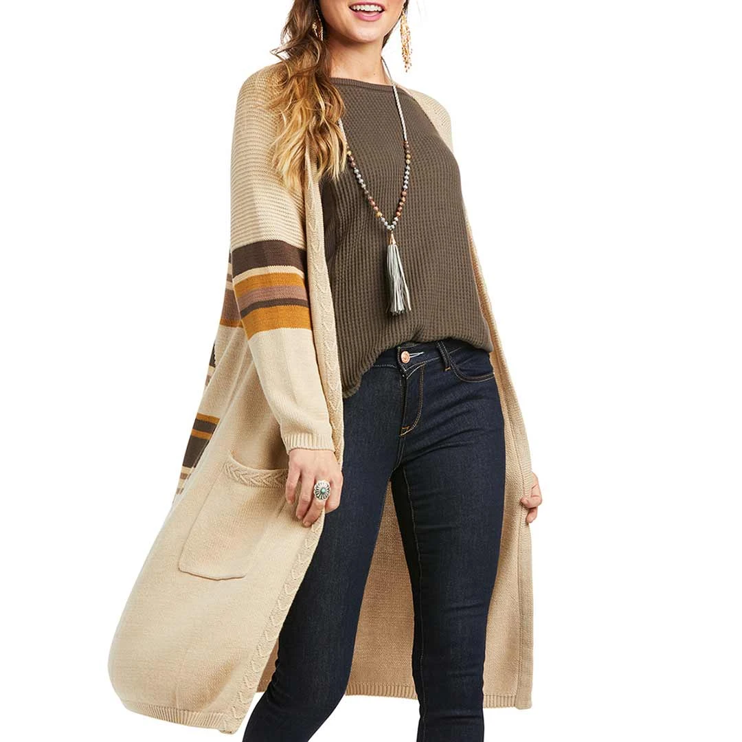 Ariat Women's Rooftop Open Front Cardigan 3 Ariat Women's Rooftop Open Front Cardigan