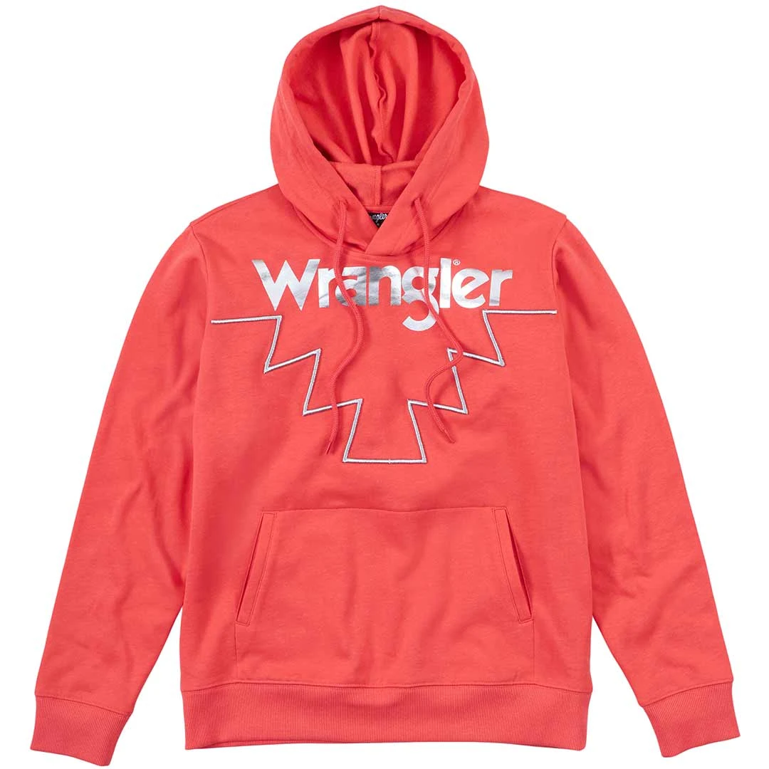 Wrangler Women's Retro Metallic Logo Hoodie 6 Wrangler Women's Retro Metallic Logo Hoodie - Image 4