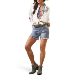 Ariat Women's Martina Snap Shirt -Wrangler || Ariat || ROPER Sales Store img19873 ariat women s martina snap shirt