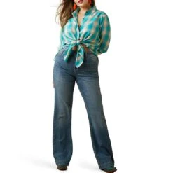 Ariat Women's REAL Billie Rae Shirt -Wrangler || Ariat || ROPER Sales Store img20691 ariat women s real billie rae shirt