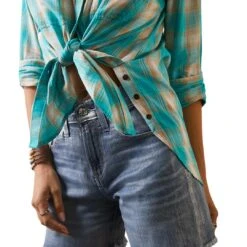 Ariat Women's REAL Billie Rae Shirt -Wrangler || Ariat || ROPER Sales Store img24329 ariat women s real billie rae shirt
