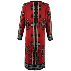 Time Of The West Women's Aztec Duster Cardigan -Wrangler || Ariat || ROPER Sales Store img26924 time of the west women s aztec duster cardigan