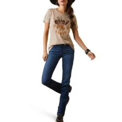 Ariat Women's Vintage Rodeo T-Shirt -Wrangler || Ariat || ROPER Sales Store img27620 ariat women s vintage rodeo t shirt