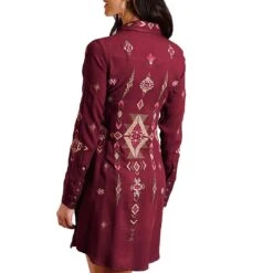 Stetson Women's Embroidered Shirt Dress 6 Stetson Women's Embroidered Shirt Dress -Wrangler || Ariat || ROPER Sales Store img28599 stetson women s embroidered shirt dress