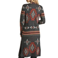 Wrangler || Ariat || ROPER Sales Store -Wrangler || Ariat || ROPER Sales Store img34522 rock roll cowgirl women s aztec knit duster cardigan