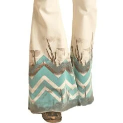 Rock & Roll Denim Women's High Rise Extra Stretch Desert Print Bell Bottom Jeans -Wrangler || Ariat || ROPER Sales Store img38920 rock roll denim women s high rise extra stretch desert print bell bottom jeans