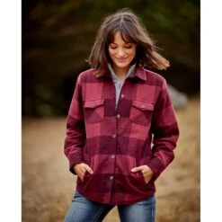 Ariat Women's Shacket Buffalo Plaid Shirt Jacket -Wrangler || Ariat || ROPER Sales Store img47355 ariat women s shacket buffalo plaid shirt jacket
