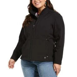 Ariat Women's REAL Softshell Jacket -Wrangler || Ariat || ROPER Sales Store img48506 ariat women s real softshell jacket