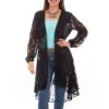 Scully Women's Lace Duster 2 Scully Women's Lace Duster -Wrangler || Ariat || ROPER Sales Store img51904 scully women s lace duster
