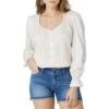 Wrangler Women's Retro Boho Crochet Button Blouse 1 Wrangler Women's Retro Boho Crochet Button Blouse -Wrangler || Ariat || ROPER Sales Store img53584 wrangler women s retro boho crochet button blouse