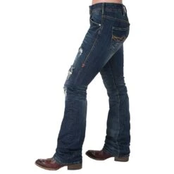 Cowgirl Tuff Women's Tear It Up Bootcut Jeans -Wrangler || Ariat || ROPER Sales Store img54918 cowgirl tuff women s tear it up bootcut jeans