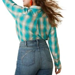 Ariat Women's REAL Billie Rae Shirt -Wrangler || Ariat || ROPER Sales Store img55657 ariat women s real billie rae shirt