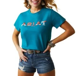 Ariat Women's REAL Boot Kickin' Logo T-Shirt