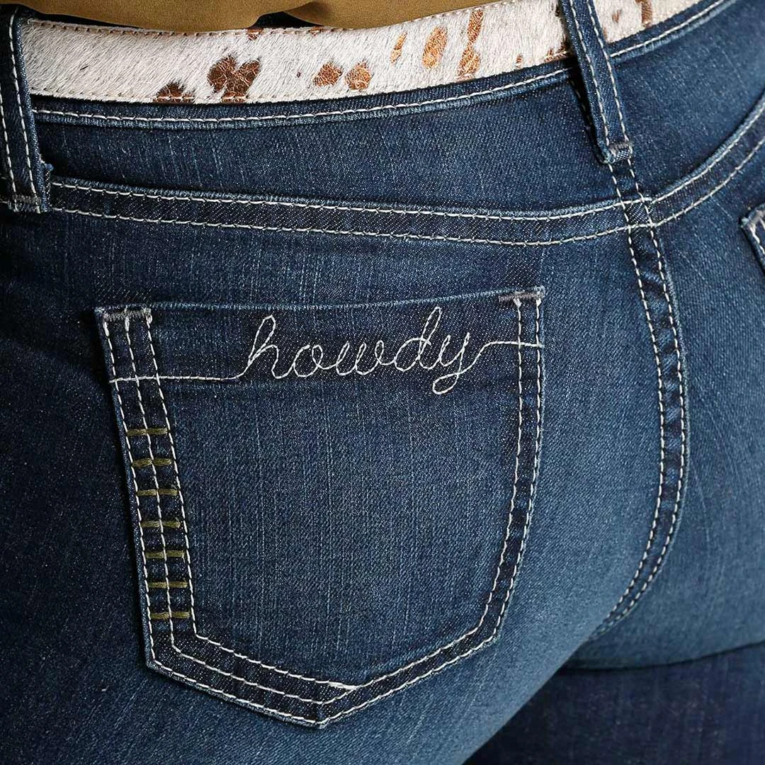 Cruel Denim Women's Slim Fit Hannah Flare Leg Jeans 5 Cruel Denim Women's Slim Fit Hannah Flare Leg Jeans - Image 4