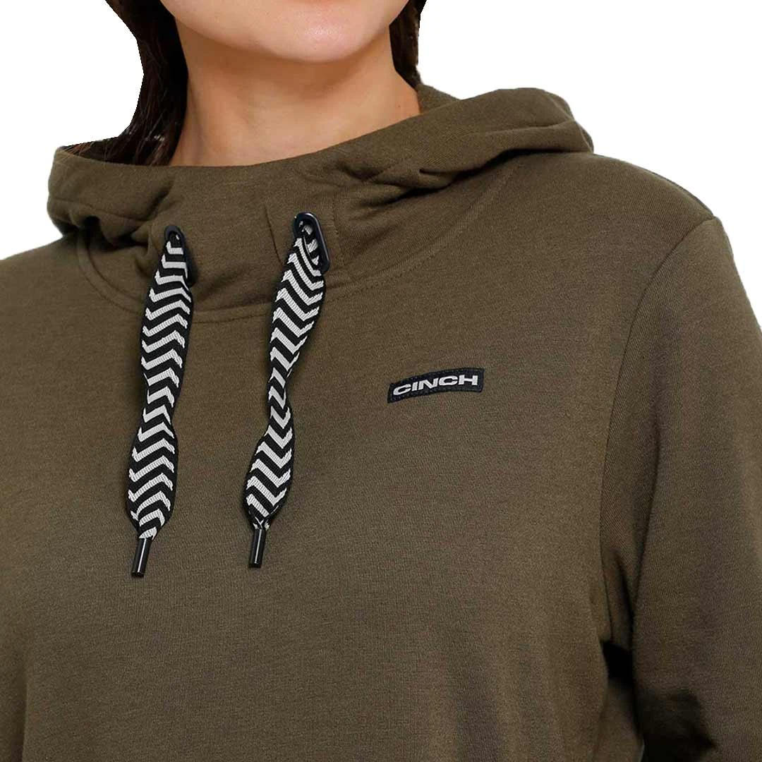 Cinch Women's Logo Label Hoodie 4 Cinch Women's Logo Label Hoodie - Image 2