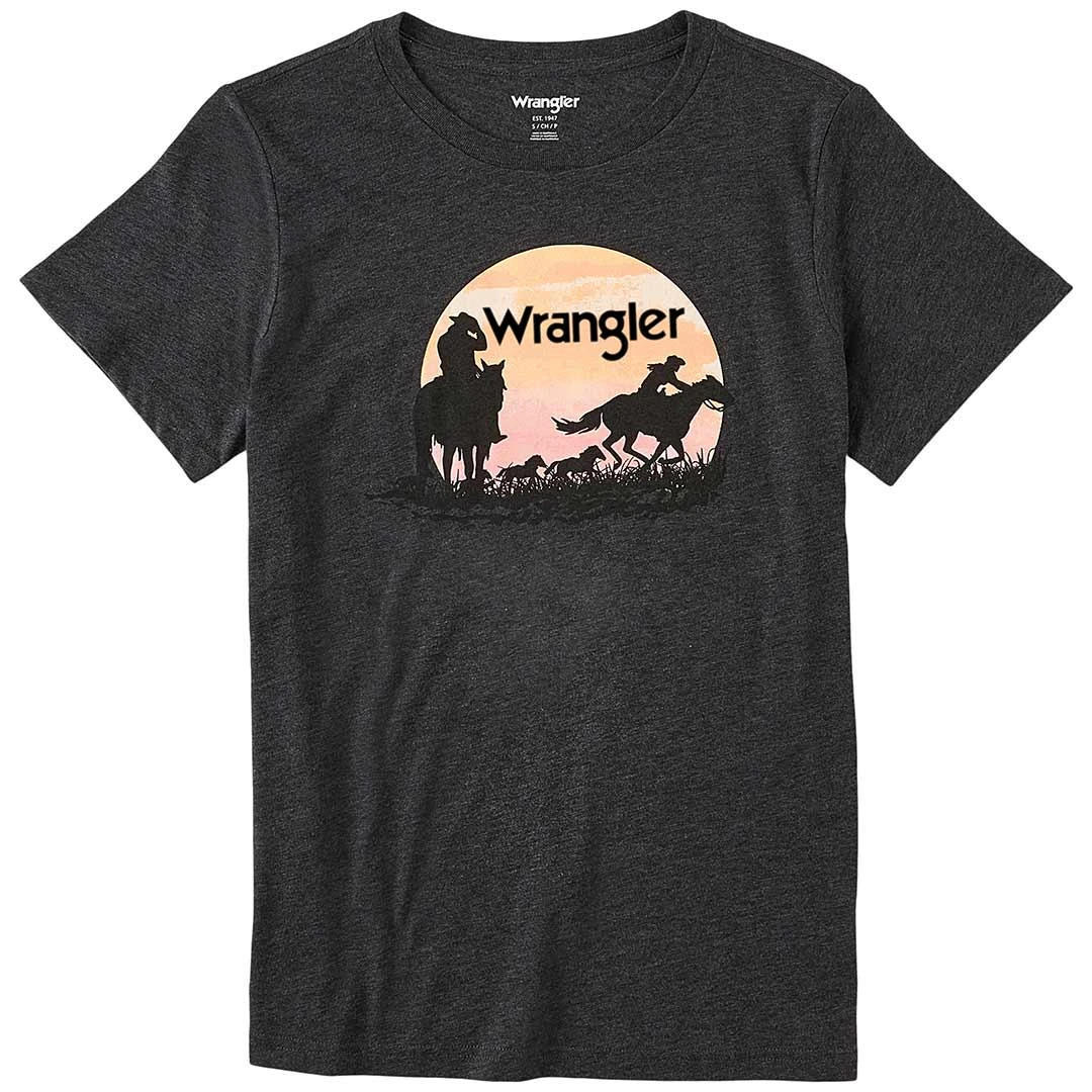 Wrangler Women's Retro Silhouette Graphic T-Shirt 6 Wrangler Women's Retro Silhouette Graphic T-Shirt - Image 4