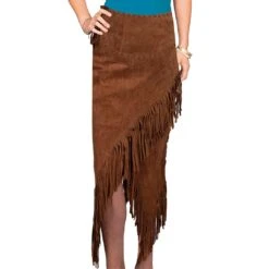 Scully Women's Fringe Wrap Skirt -Wrangler || Ariat || ROPER Sales Store img66407 scully women s fringe wrap skirt