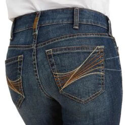 Ariat Women's R.E.A.L. Mid Rise Amora Bootcut Jeans -Wrangler || Ariat || ROPER Sales Store img70063 ariat women s r e a l mid rise amora bootcut jeans