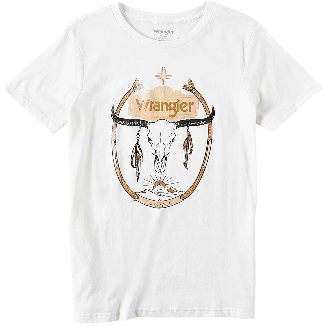 Wrangler Women's Longhorn Graphic T-Shirt 6 Wrangler Women's Longhorn Graphic T-Shirt - Image 4