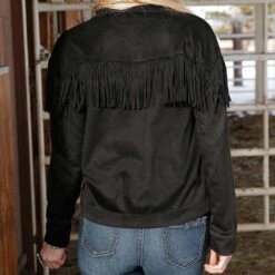 Cruel Denim Women's Fringe Jacket -Wrangler || Ariat || ROPER Sales Store img71724 cruel denim women s fringe jacket