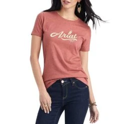 Ariat Women's Wheat Script Graphic T-Shirt