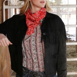 Cruel Denim Women's Fringe Jacket -Wrangler || Ariat || ROPER Sales Store img78300 cruel denim women s fringe jacket