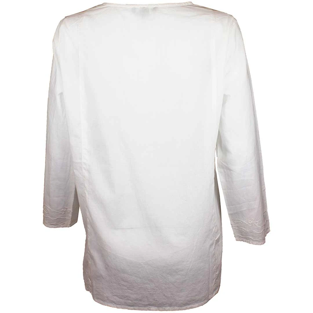 Papa Fashions Women's Embroidered Peasant Top 4 Papa Fashions Women's Embroidered Peasant Top - Image 2