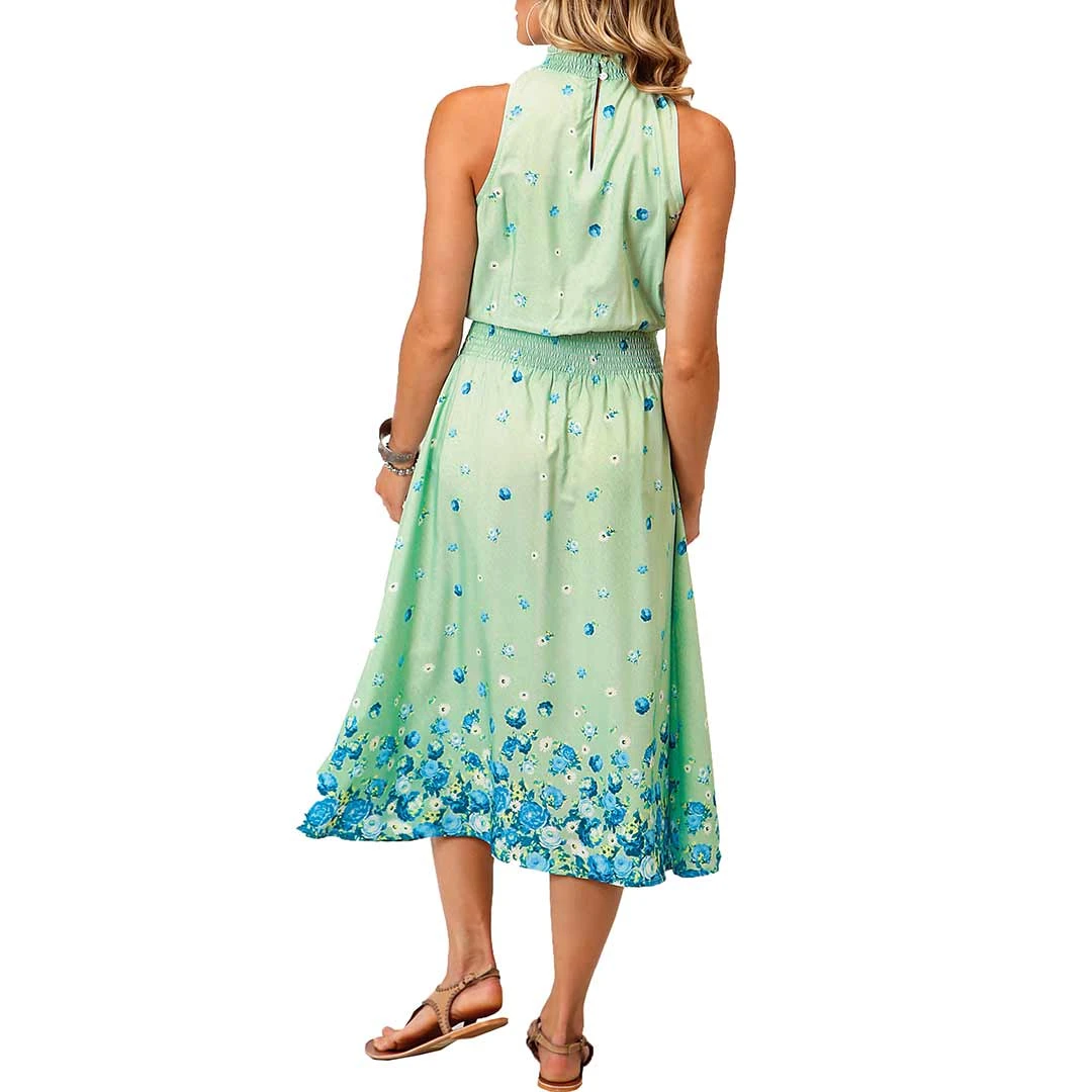 Roper Women's Floral Print High Neck Midi Dress 4 Roper Women's Floral Print High Neck Midi Dress - Image 2