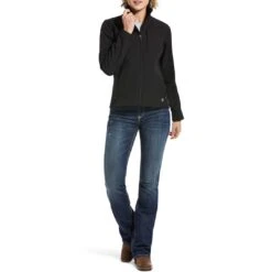Ariat Women's REAL Softshell Jacket -Wrangler || Ariat || ROPER Sales Store img85639 ariat women s real softshell jacket