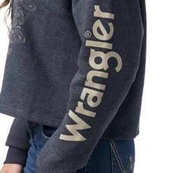 Wrangler X Yellowstone Women's Ranch Hand Cropped Hoodie -Wrangler || Ariat || ROPER Sales Store img92462 wrangler x yellowstone women s ranch hand cropped hoodie