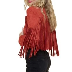 Saints & Hearts Women's Fringe Suede Cropped Jacket -Wrangler || Ariat || ROPER Sales Store img93861 saints hearts women s fringe suede cropped jacket