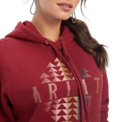 Ariat Women's REAL Beartooth Hoodie -Wrangler || Ariat || ROPER Sales Store img94043 ariat women s real beartooth hoodie