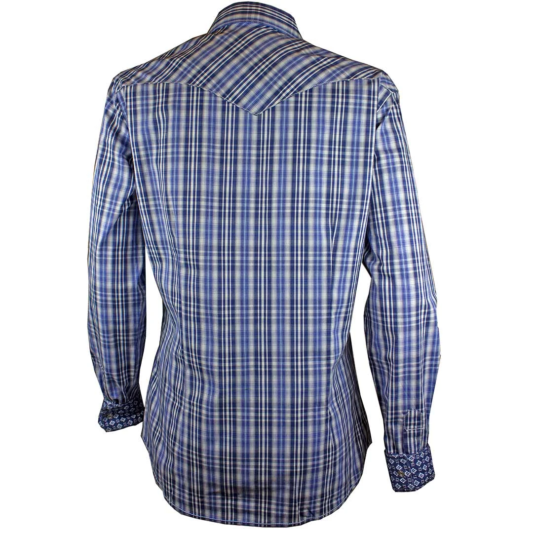 Rough Stock Women's Plaid Stripe Snap Shirt 4 Rough Stock Women's Plaid Stripe Snap Shirt - Image 2