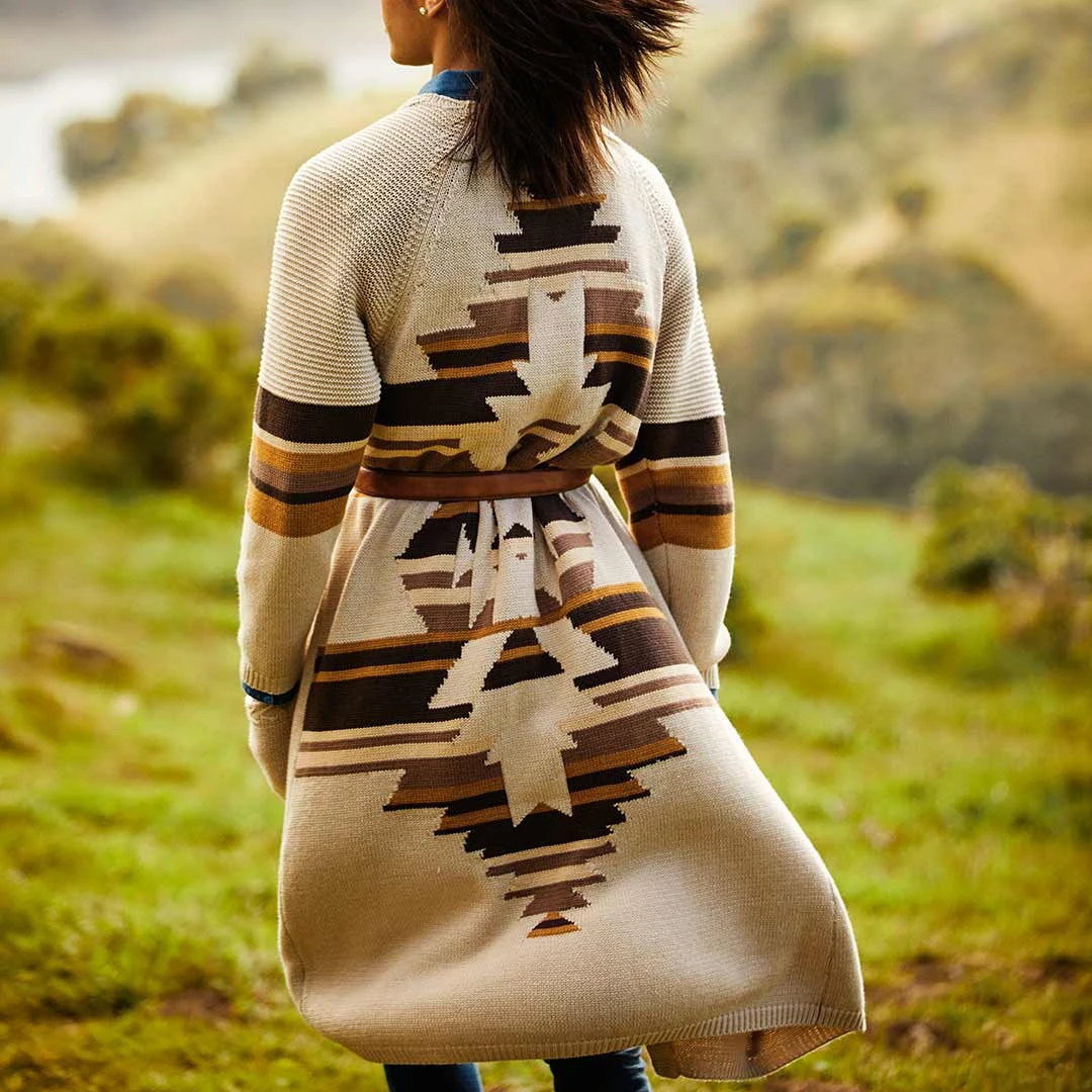 Ariat Women's Rooftop Open Front Cardigan 7 Ariat Women's Rooftop Open Front Cardigan - Image 5