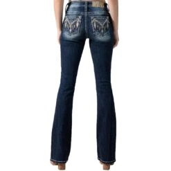 Miss Me Women's Aztec Glitz Bootcut Jeans