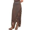 Pat Dahnke Women's Criss-Cross Fringe Maxi Skirt -Wrangler || Ariat || ROPER Sales Store pat dahnke women s criss cross fringe maxi skirt