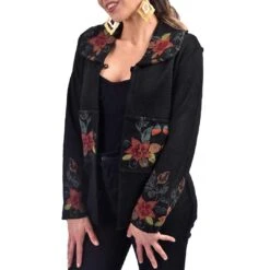 Peruvian Perfection Women's Floral Reversible Blazer 7 Peruvian Perfection Women's Floral Reversible Blazer -Wrangler || Ariat || ROPER Sales Store peruvian perfection women s floral reversible blazer