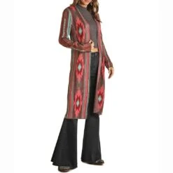 Rock & Roll Cowgirl Women's Aztec Duster -Wrangler || Ariat || ROPER Sales Store rock roll cowgirl women s aztec duster f55eabfc 701f 4d74 930c 3dc1c22ce92b