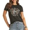Rock & Roll Cowgirl Women's Trail Blazin Graphic T-Shirt -Wrangler || Ariat || ROPER Sales Store rock roll cowgirl women s trail blazin graphic t shirt