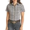 Rough Stock Women's Short Sleeve Plaid Snap Shirt 2 Rough Stock Women's Short Sleeve Plaid Snap Shirt -Wrangler || Ariat || ROPER Sales Store rough stock women s short sleeve plaid snap shirt e1b53cf0 cc58 4932 8377 c30c90364627
