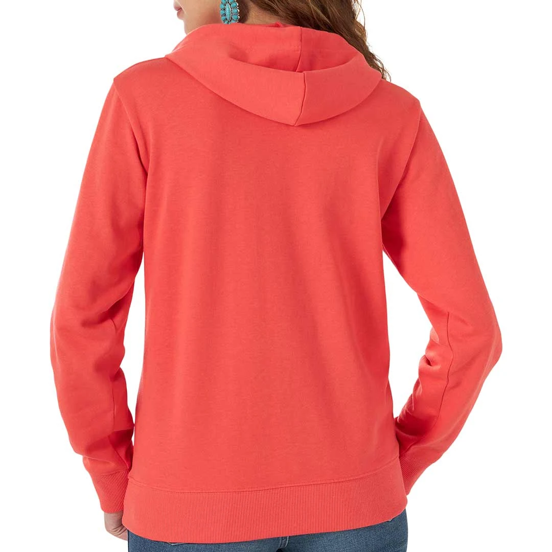 Wrangler Women's Retro Metallic Logo Hoodie 4 Wrangler Women's Retro Metallic Logo Hoodie - Image 2